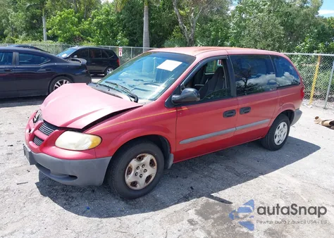 2002 Dodge Caravan Se from USA, damaged, VIN 1B4GP25332B508671